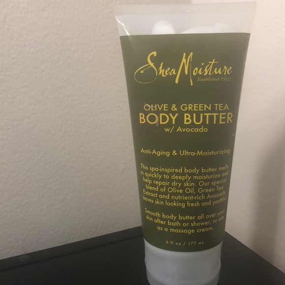 shea moisture olive and green tea lotion